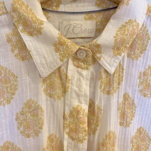 Jcrew gauze shirt